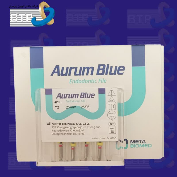 فایل روتاری Aurum Blue T2 06/25 (4pcs/pk) 25mm