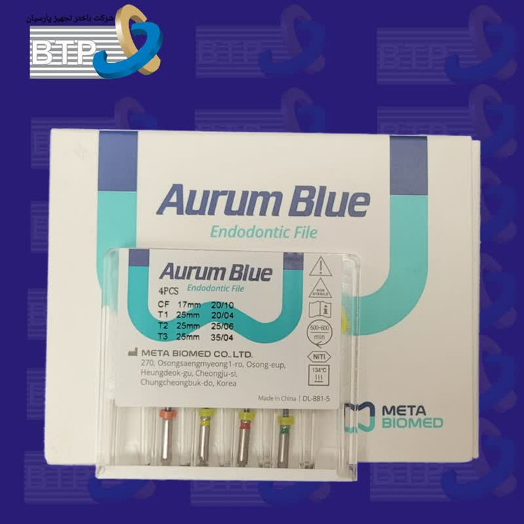 فایل روتاری Aurum Blue Asst (4pcs/pk) 25mm