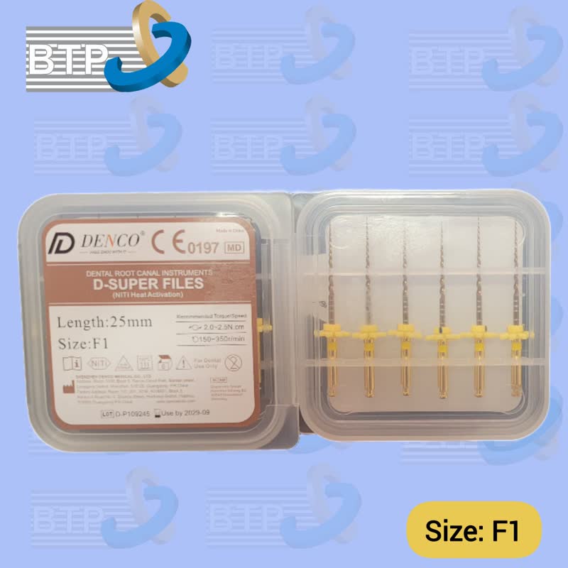 فایل روتاری دنکو گلد - 25mm - سایزF1