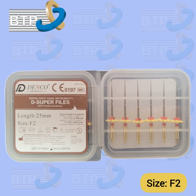 فایل روتاری دنکو گلد - 25mm - سایز F2