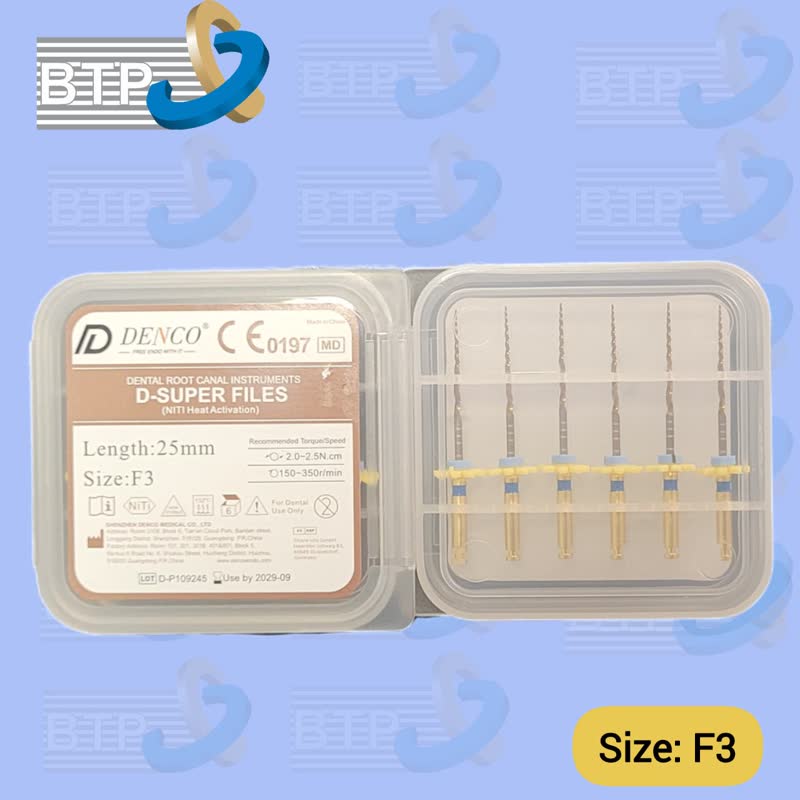 فایل روتاری دنکو گلد - 25mm - سایز F3