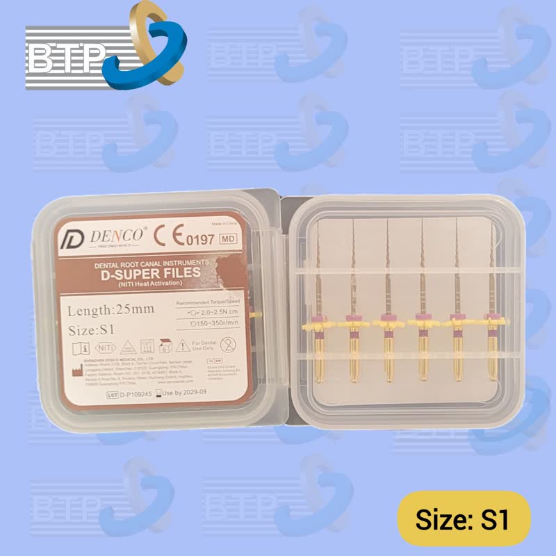 فایل روتاری دنکو گلد - 25mm - سایز S1