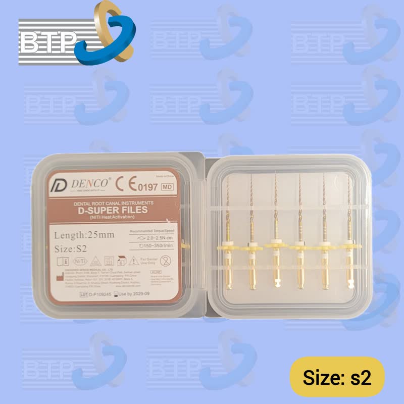 فایل روتاری دنکو گلد - 25mm - سایز S2