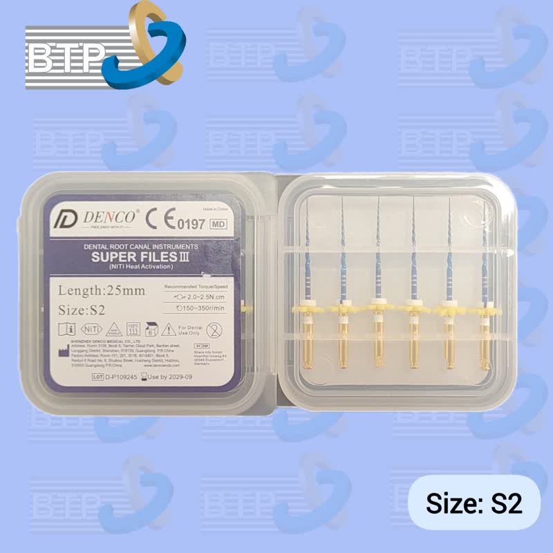 فایل روتاری دنکو بلو  - 25mm - سایز S2