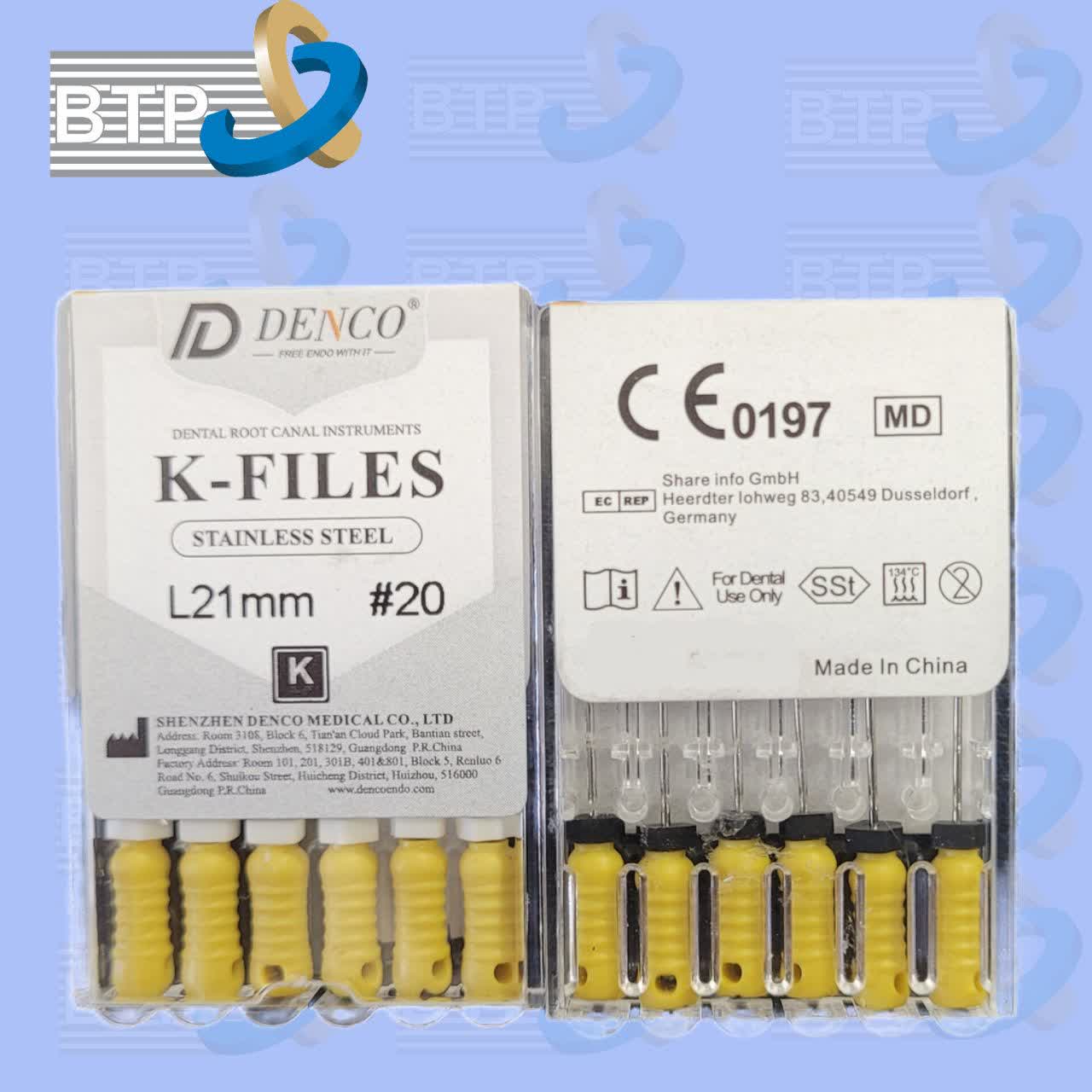 K فایل دنکو - L:21mm - #20