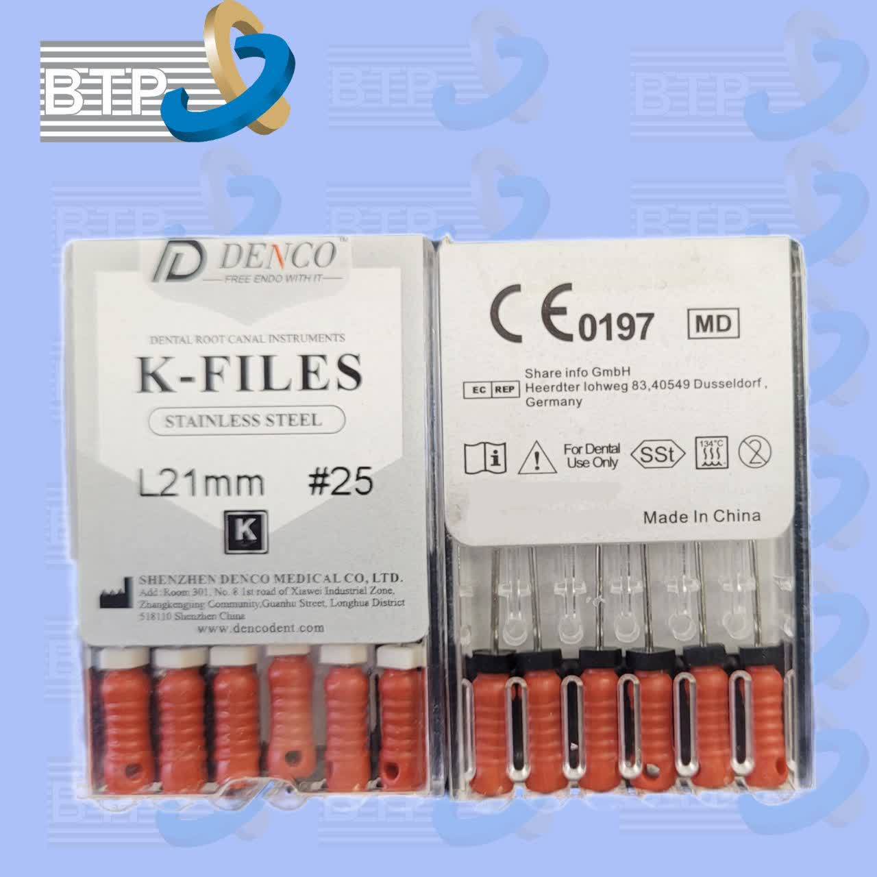 K فایل دنکو - L:21mm - #25